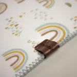 زیرانداز تعویض ضد آب دی روحه Die Ruhe طرح رنگین کمان رنگ آبی