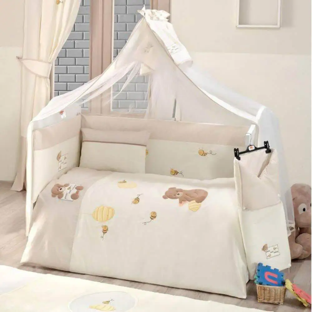 سرویس روتختی 9 تکه نوزاد کیدبو Kidboo مدل Honey Bear