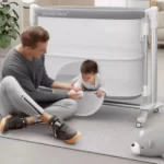 تخت کنار مادر برقی پیتی بیر Pettee Bear مدل PD-C03 رنگ طوسی