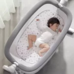 تخت کنار مادر برقی پیتی بیر Pettee Bear مدل PD-C03 رنگ طوسی