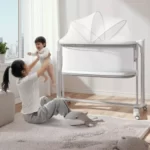 تخت کنار مادر برقی پیتی بیر Pettee Bear مدل PD-C03 رنگ طوسی