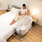 گهواره و تخت کنار مادر برقی ماستلا Mastela مدل 3in1 رنگ سفید