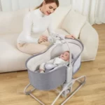 گهواره برقی چرخشی ماستلا Mastela مدل 4in1 طرح میمون