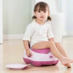 لگن آموزشی و توالت فرنگی بیبی هود Babyhood مدل BH-112 رنگ صورتی