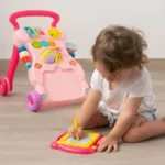 واکر آموزشی موزیکال هانگر Huanger به همراه ریموت رنگ صورتی