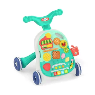 واکر آموزشی موزیکال 2 کاره هانگر Huanger مدل 2in1 رنگ سبز