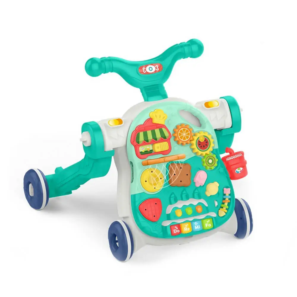 واکر کودک موزیکال 4 کاره هانگر Huanger مدل 4in1 رنگ سبز