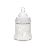 شیشه شیر سری گرد 150 میل سواوینکس Suavinex طرح خرگوش رنگ سفید