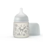 شیشه شیر سری پهن 150 میل سواوینکس Suavinex طرح روباه