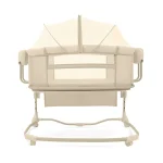 گهواره و تخت کنار مادر برقی هیپ Hipp مدل 3in1 رنگ کرم