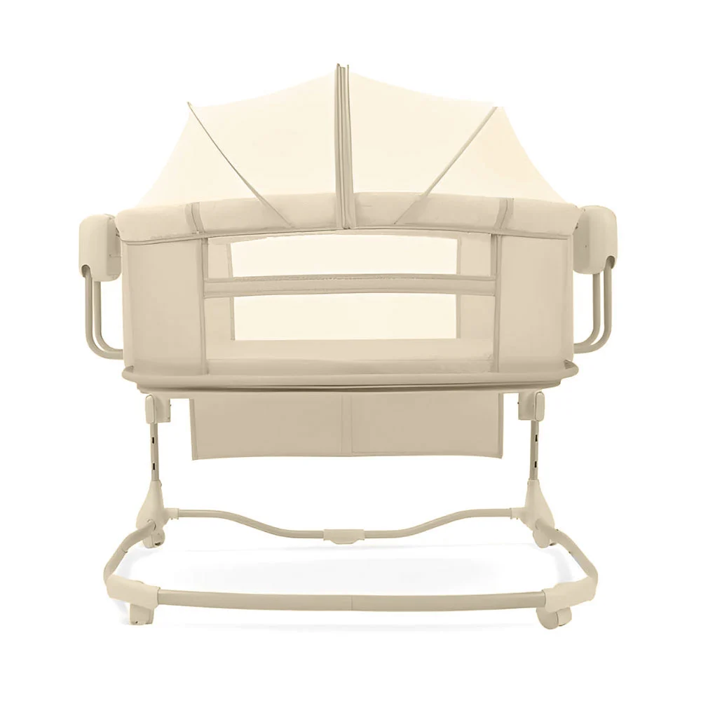 گهواره و تخت کنار مادر برقی هیپ Hipp مدل 3in1 رنگ کرم