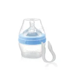 ست آغازین شیشه شیر 6 تکه بیبی سیل Babisil رنگ آبی