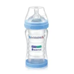 ست آغازین شیشه شیر 6 تکه بیبی سیل Babisil رنگ آبی