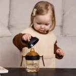 لیوان آبمیوه خوری دسته دار هی اور شی Heorshe حجم 210 میلی لیتر