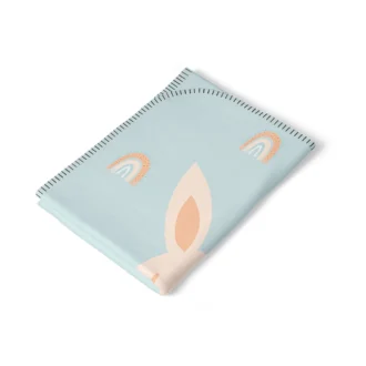 زیرانداز تعویض ضد آب سلیکاوود solika wood طرح زرافه آبی