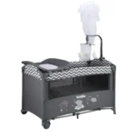 تخت و پارک نوزاد کیدیلو Kidilo مدل T701L رنگ طوسی تیره