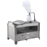 تخت و پارک نوزاد کیدیلو Kidilo مدل T701L رنگ طوسی روشن
