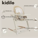 صندلی غذای تاب شو برقی کیدیلو Kidilo مدل SG129