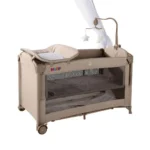 تخت و پارک نوزاد هیپ Hipp مدل T702L رنگ کرم