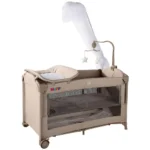 تخت و پارک نوزاد هیپ Hipp مدل T702L رنگ کرم