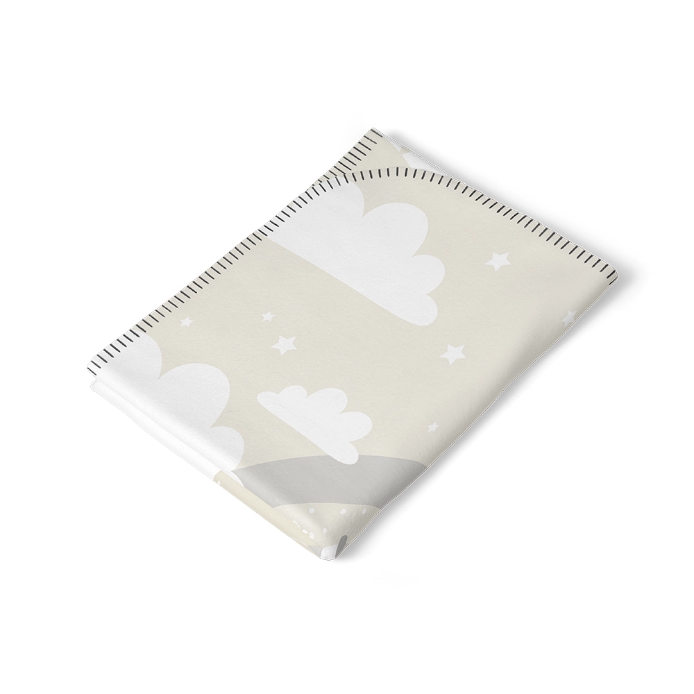 زیرانداز تعویض ضد آب سلیکاوود solika wood طرح آتشفشان آسمان کرم