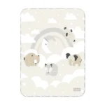 زیرانداز تعویض ضد آب سلیکاوود solika wood طرح آتشفشان آسمان کرم