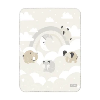 زیرانداز تعویض ضد آب سلیکاوود solika wood طرح آتشفشان آسمان کرم