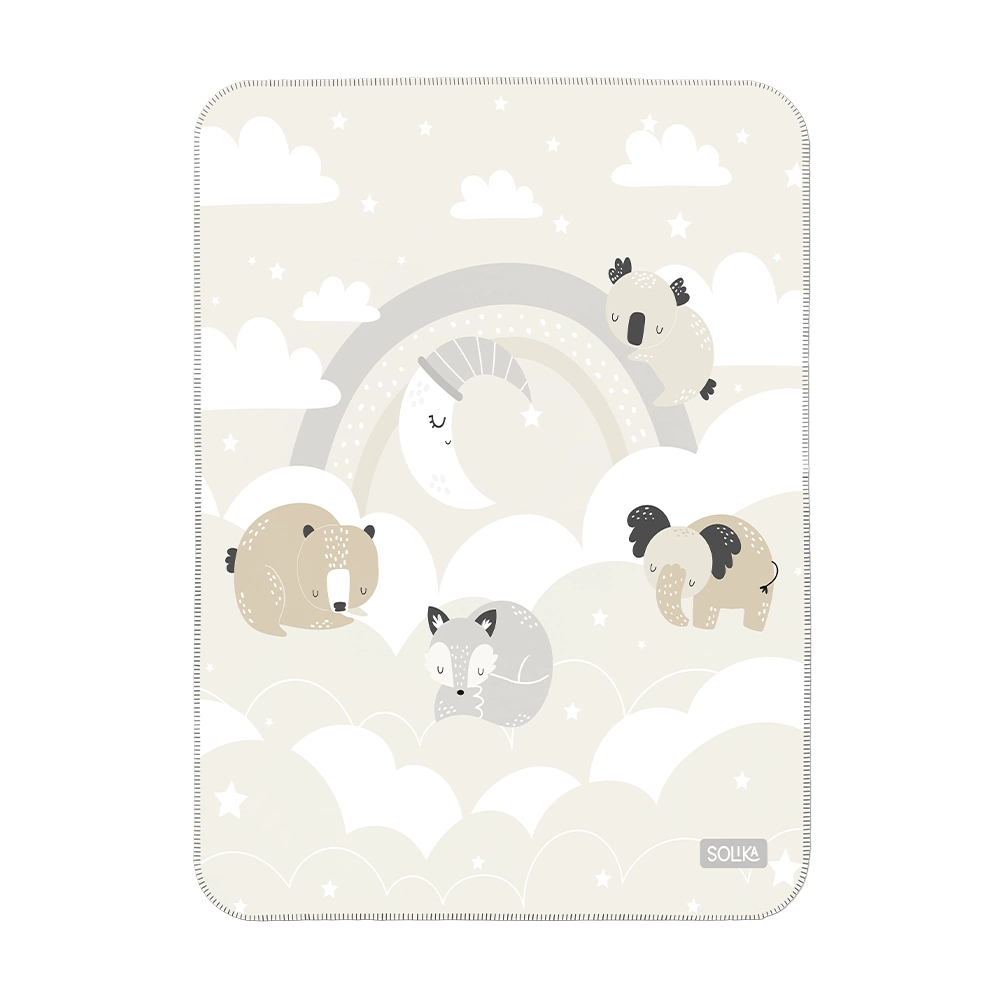 زیرانداز تعویض ضد آب سلیکاوود solika wood طرح آتشفشان آسمان کرم