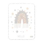 زیرانداز تعویض ضد آب سلیکاوود solika wood طرح رنگین‌کمان آسمان