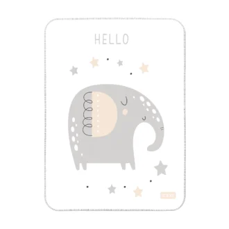 زیرانداز تعویض ضد آب سلیکاوود solika wood طرح فیل مهربان