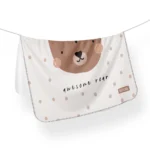 زیرانداز تعویض ضد آب سلیکاوود solika wood طرح تدی مهربان