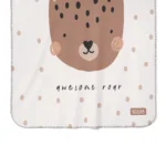 زیرانداز تعویض ضد آب سلیکاوود solika wood طرح تدی مهربان