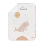 زیرانداز تعویض ضد آب سلیکاوود solika wood طرح نهنگ تک‌شاخ