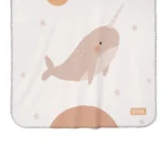 زیرانداز تعویض ضد آب سلیکاوود solika wood طرح نهنگ تک‌شاخ