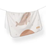 زیرانداز تعویض ضد آب سلیکاوود solika wood طرح نهنگ تک‌شاخ