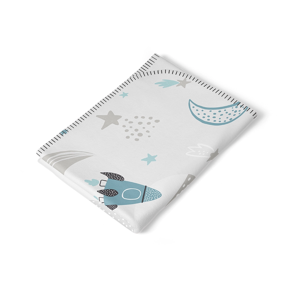 زیرانداز تعویض ضد آب سلیکاوود solika wood طرح آسمان دایناسور