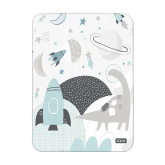 زیرانداز تعویض ضد آب سلیکاوود solika wood طرح آسمان دایناسور