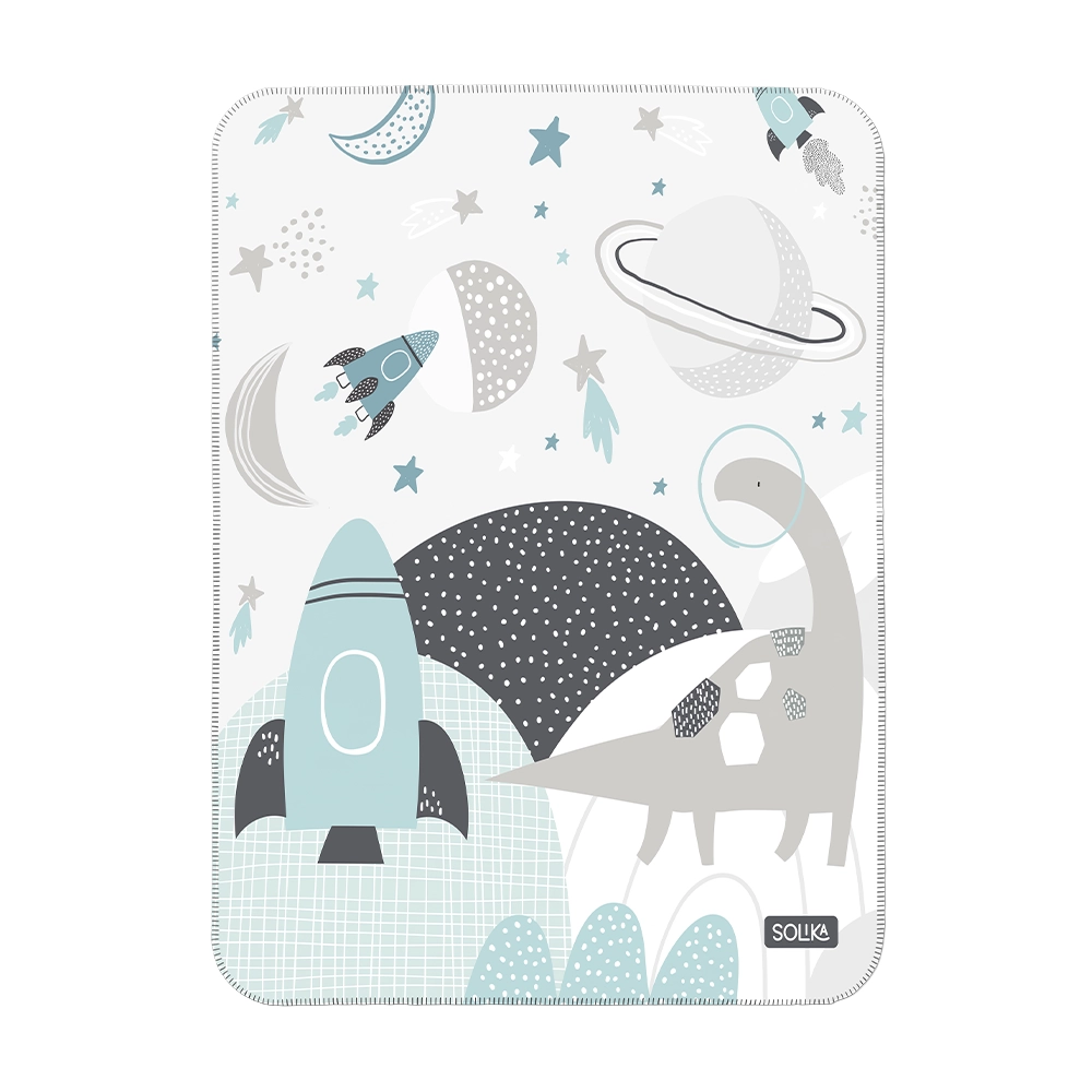 زیرانداز تعویض ضد آب سلیکاوود solika wood طرح آسمان دایناسور