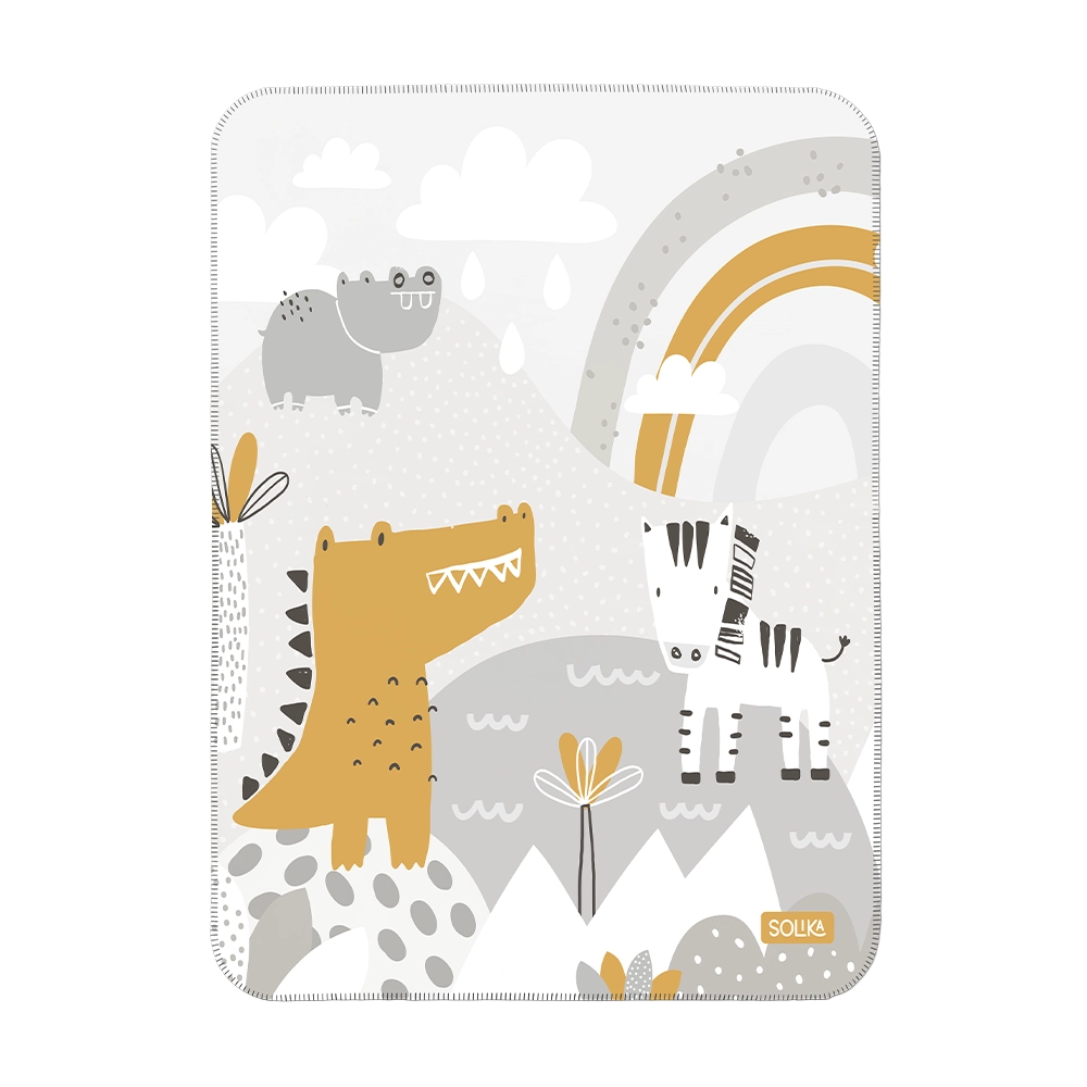 زیرانداز تعویض ضد آب سلیکاوود solika wood طرح جنگل طوسی