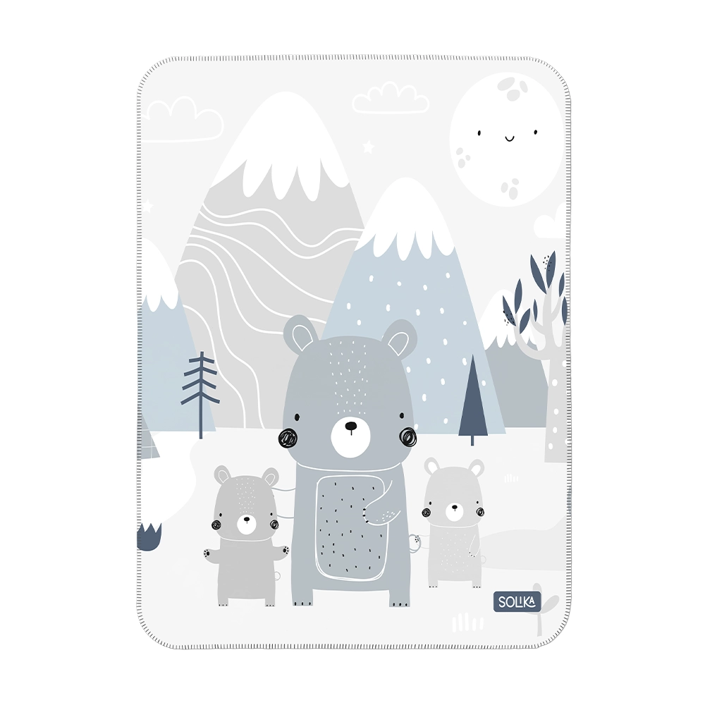 زیرانداز تعویض ضد آب سلیکاوود solika wood طرح خانواده تدی