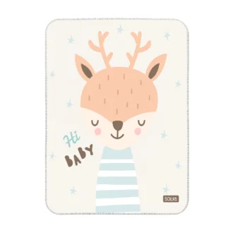 زیرانداز تعویض ضد آب سلیکاوود solika wood طرح گوزن مهربان