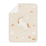 زیرانداز تعویض ضد آب سلیکاوود solika wood طرح اسب تک‌شاخ