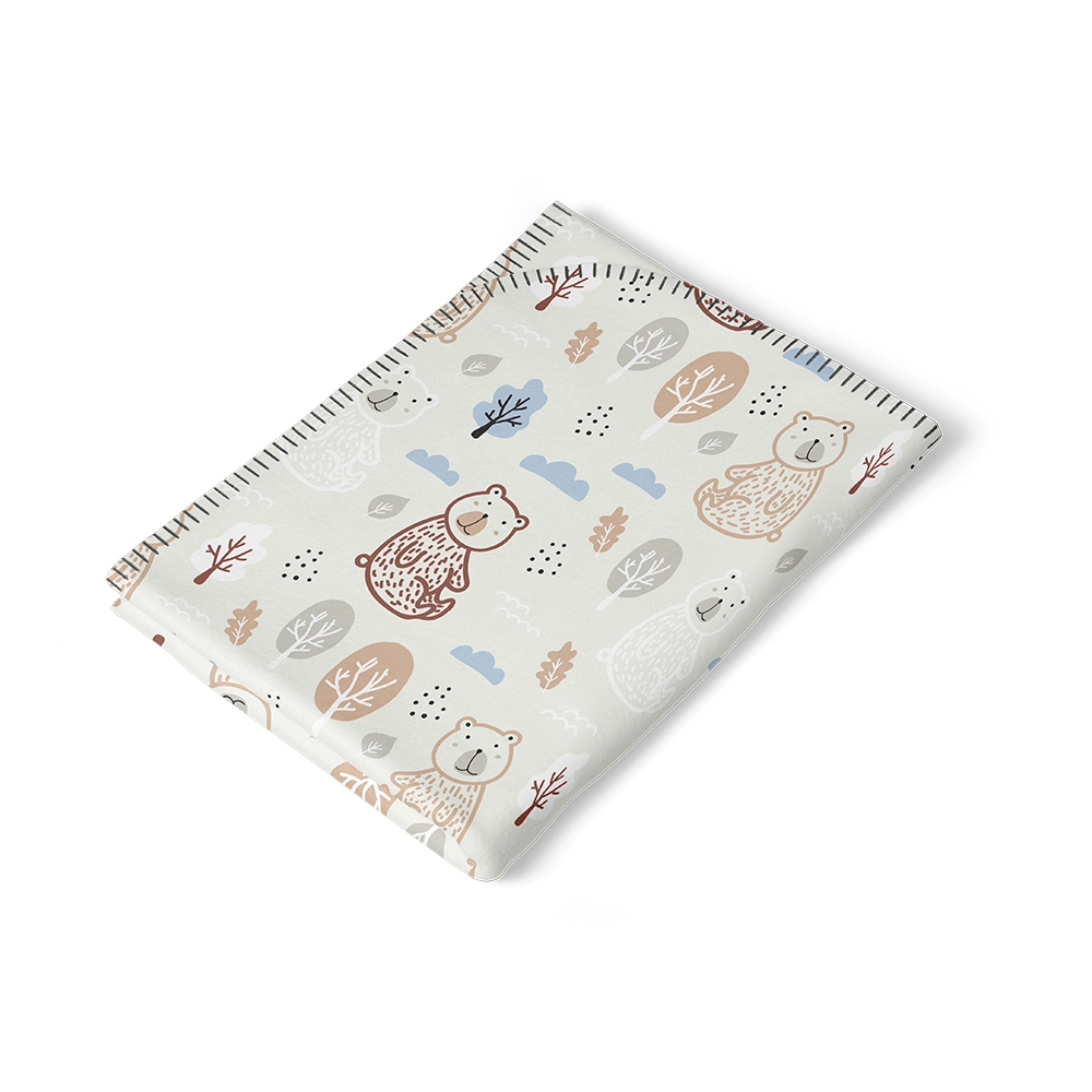 زیرانداز تعویض ضد آب سلیکاوود solika wood طرح تدی در جنگل