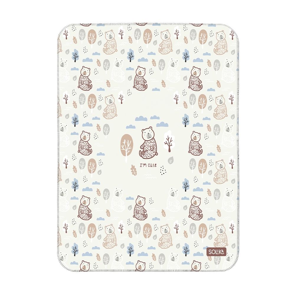 زیرانداز تعویض ضد آب سلیکاوود solika wood طرح تدی در جنگل