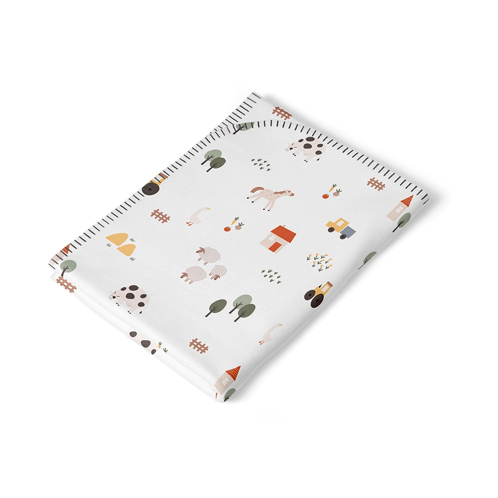 زیرانداز تعویض ضد آب سلیکاوود solika wood طرح مزرعه سبز