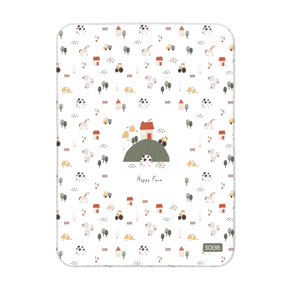 زیرانداز تعویض ضد آب سلیکاوود solika wood طرح مزرعه سبز