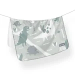 زیرانداز تعویض ضد آب سلیکاوود solika wood طرح دایناسور سبز