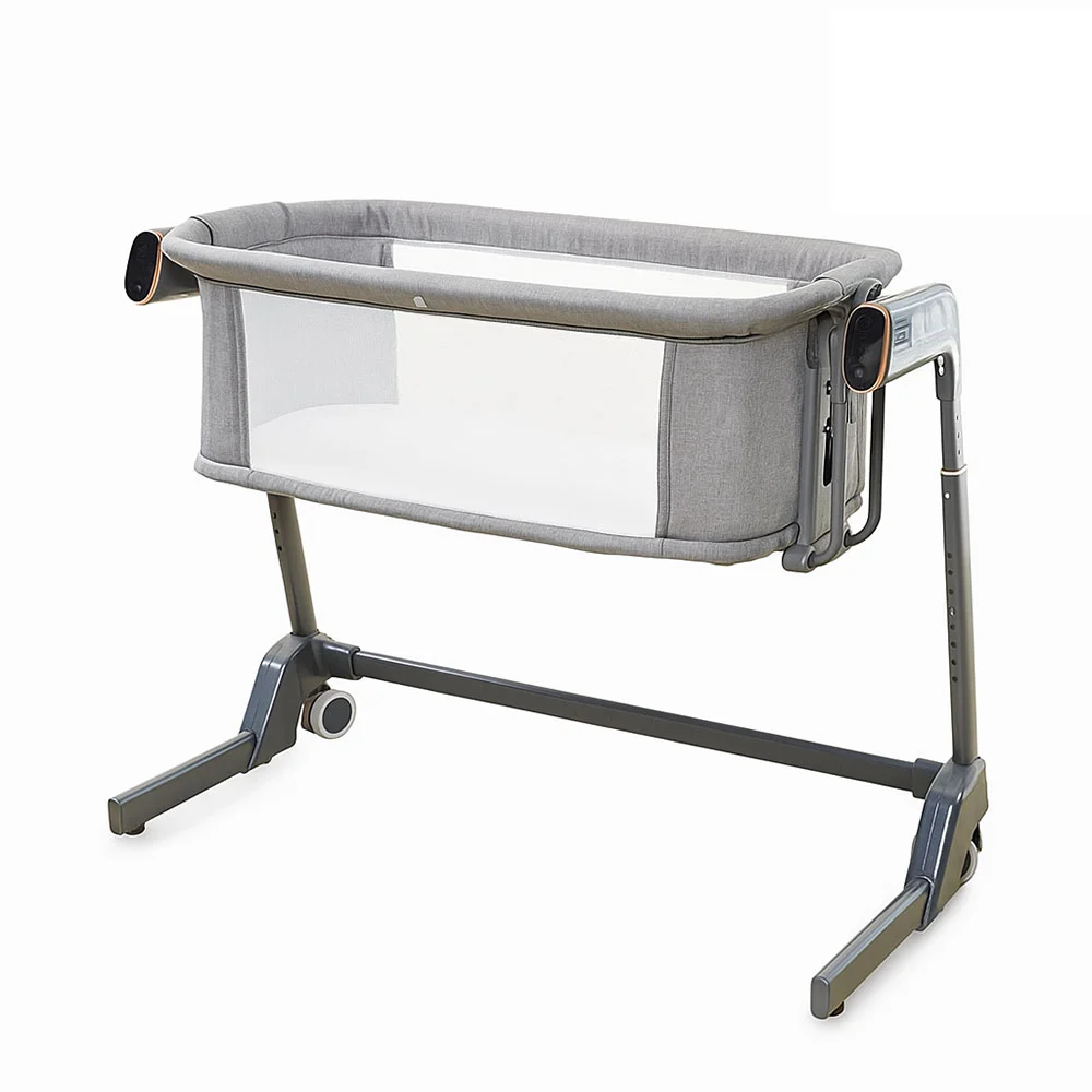 گهواره و تخت کنار مادر برقی کیدیلو Kidilo مدل SG506G رنگ طوسی