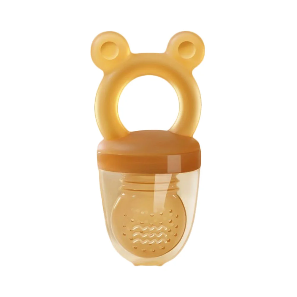 پستانک میوه خوری سیلیکونی بیبی کرون Baby Crown با سری اضافی