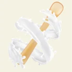 قاشق تمام سیلیکون بیبی کرون Baby Crown بسته 2 عددی